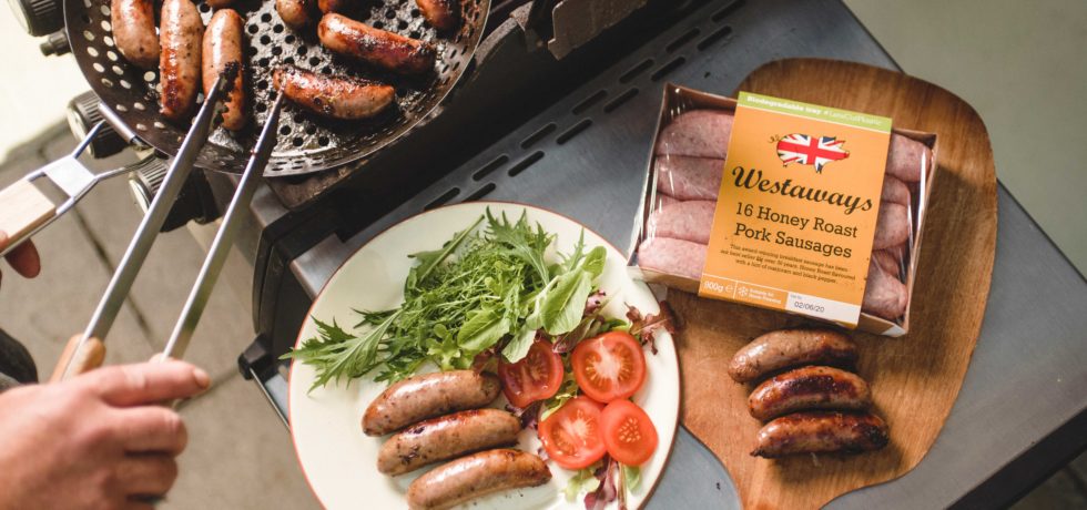 westaways sausages compostable packaging